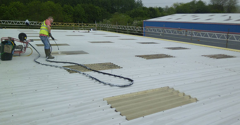 Factory Roof Cleaning